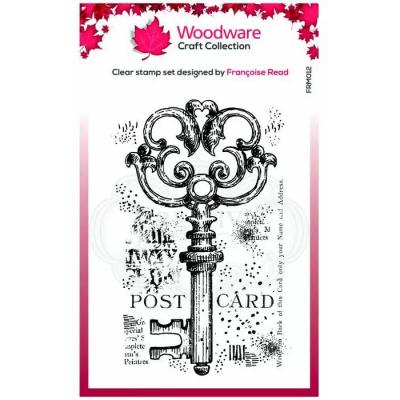 Creative Expressions Woodware Clear Stamp - Old Key